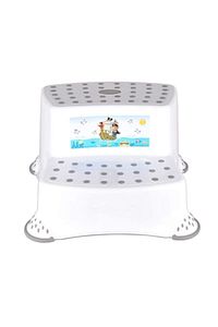 Kaydırmaz Çocuk Taburesi Çift Basamaklı Cm520, Çocuk Lavabo Basamağı ürün fotoğrafı