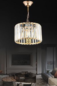 Colesium Model Kristal Modern Estetik Yatak Mutfak Oturma Salon Çocuk Odası Gold Taşlı 25 Lik Avize ürün fotoğrafı
