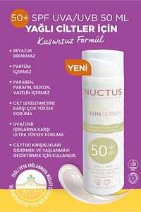 Güneş Koruyucu Krem 50 Ml Yağlı Ciltler Için ürün fotoğrafı