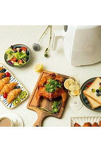 Yağsız Fritöz Airfryer, 3.5 Litre Kapasite, Akıllı LCD Ekran Dokunmatik Kontrol ürün fotoğrafı