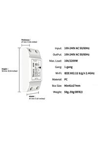 Sonoff Basic R2 - Wifi Akıllı Ev Rölesi Yeni Versiyon ürün fotoğrafı