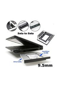 Ssd Caddy 9.5 Mm Dvd To Ssd Kızak 2 Hdd Bağlama ürün fotoğrafı