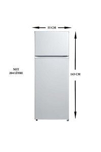 Soğutucu Dbd200 203 Lt-buzdolabı ürün fotoğrafı