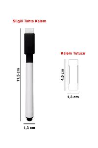 Beyaz Mermer Haftalık Planlayıcı Yazılıp Silinebilir (42x30) Ders, İş, Rutin Planlama Duvar Panosu ürün fotoğrafı