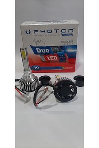 2023 En Yeni Seri H1 Duo Led Xenon Şimşek Etkili Beyaz Zenon H1 ürün fotoğrafı
