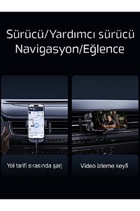 Transparent 45W PD/QC Type C ve USB Çıkış Ultra Hızlı Mini Araç şarj Cihazı L35 ürün fotoğrafı