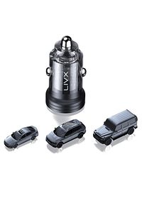 Transparent 45W PD/QC Type C ve USB Çıkış Ultra Hızlı Mini Araç şarj Cihazı L35 ürün fotoğrafı