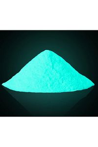 20g Mavi Renk Fosfor Tozu Glow In Dark Karanlıkta Parlayan Boya ürün fotoğrafı