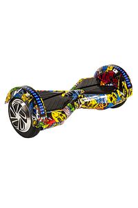 Elektrikli Kaykay Hoverboard 8.5 Inch Ledli Uzay Kasa Bluetoothlu Sarı Grafiti ürün fotoğrafı
