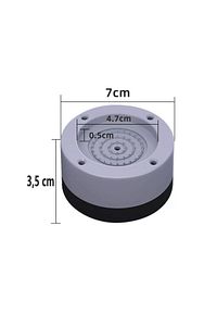 Robot Süpürge Mobilya Ayağı Ve Dolap Yükseltici Ayak Kaydırmaz Ve 3.5cm Yükseltici 4 Lü Set ürün fotoğrafı