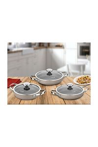 A1356 Zeta 6 Parça Omlet Set Bej ürün fotoğrafı