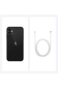 iPhone 11 64 GB Siyah Cep Telefonu Aksesuarsız Kutu (Apple Türkiye Garantili) ürün fotoğrafı
