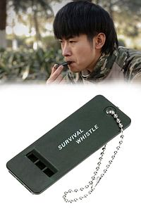 ® Kamp Outdoor Yaşam Yüksek Sesli Acil Durum Survival Plastik Düdük ürün fotoğrafı
