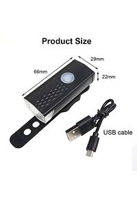 Su Geçirmez Usb Şarj Led Bisiklet Scooter Ön Far Lamba Işık Bisiklet Far BL-04 ürün fotoğrafı