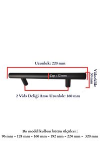 160 Mm Paslanmaz Siyah Kulp Tv Ünitesi Yatak Odası Mobilya Çekmece Vestiyer Mutfak Dolap Kulbu ürün fotoğrafı
