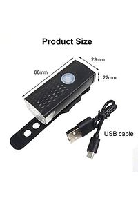 Su Geçirmez Usb Şarj Led Bisiklet Scooter Ön Far Lamba Işık Bisiklet Far BL-04 ürün fotoğrafı