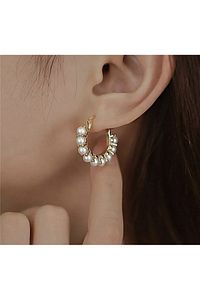 Kadın Incili Gold Kupe ürün fotoğrafı