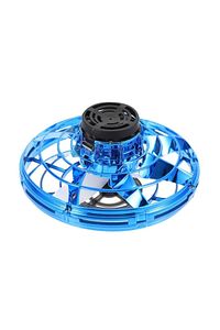 Uçan Ufo Şarjlı Mini 360° Flyıng Star Dönen Mini Drone Helikopter ,mavi Bumerang Uçan-ufo ürün fotoğrafı