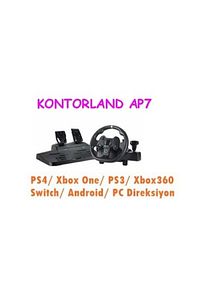 Ap7 Xbox One Xbox360 Ps4 Ps3 Nintendo Switch Android Uyumlu Direksiyon Seti ürün fotoğrafı