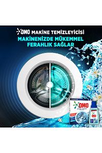 "omo Çamaşır Makinesi Temizleyicisi Çam Esintisi Derinlemesine Hijyen 400 ml X1" ürün fotoğrafı