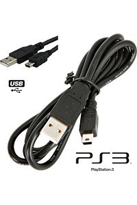 Ps3 Oyun Kolu Uyumlu  Controller Joystick Playstation 3 Charcing Usb Şarj Kablosu ürün fotoğrafı
