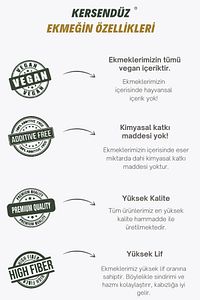 %100 Siyez Tam Buğday Ekşi Mayalı Ekmekler 3'lü Seçim 3x500gr (SADE-SADE-SADE) ürün fotoğrafı