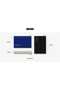 Taşınabilir SSD T7 Shield 1 TB USB 3.2 Gen 2 (Siyah) ürün fotoğrafı