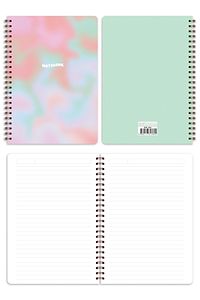 A5 Spiralli Okul Defteri 80 yaprak 4'lü Set - Çizgili 099RSERI ürün fotoğrafı