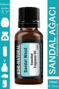 Sandal Ağacı Esansiyel Uçucu Koku Yağ Buhurdanlık Yağı Difüzör Esansı Hobi Esans Oda Kokusu 10ml ürün fotoğrafı