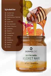Zeytinyağlı Kudret Narı (Propolis Ve Bal İlaveli ) 250Gr ürün fotoğrafı