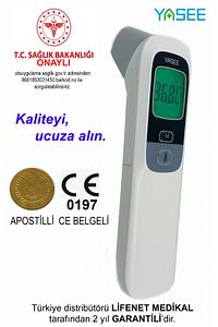 Life Net Medikal Uzaktan Temassız Ateş Ölçer Ft-100b ürün fotoğrafı