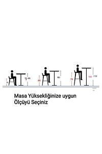Montaj Gerektirmez Hazır Bar Sandalyesi Yeni Tasarım Baby Face Kumaş 75 Cm Oturum Yüksekliği ürün fotoğrafı