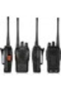 Baofeng 2 Adet 16ch Fm Uhf 400-470mhz Siyah Telsiz Set Takım ürün fotoğrafı