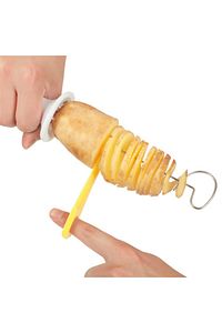 Spiral Patates Dilimleyici Cips Yapma Makinesi Aparatı Çubukta Patates Aparatı ürün fotoğrafı