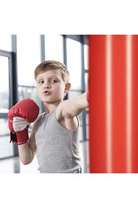 Teknorita Şişme Boks Torbası 120 Cm Ayaklı Çocuk Şişme Boks Çocuk Kid ürün fotoğrafı