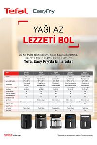 EY8018 Easy Fry & Grill & XXL Yağsız Fritöz Airfryer, 6,5 Litre Kapasite ürün fotoğrafı