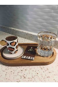 Else Ahşap Yağdanlık Altlığı, Çerezlik - Kahvelik - Sabunluk Sunum Standı Çok Amaçlı Sunumluk ürün fotoğrafı
