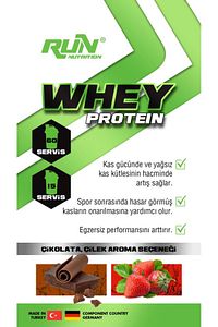 Whey Protein - 2.4 Kg - Çikolata Aromalı - 60 Servis - Hediyeli ürün fotoğrafı