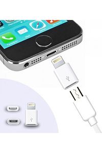 For iPhone Lightning 8 Pin için Micro USB Dönüştürücü Data/Şarj Adaptörü ürün fotoğrafı