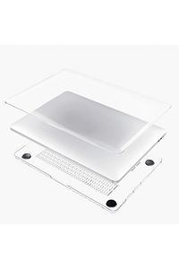 Macbook Air 13 M1 2020 Kılıf Parlak Şeffaf Kapak Koruma Kılıf 13.3' A2337 Uyumlu ürün fotoğrafı