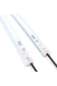Far Üstü Kayar Sinyalli Led Gündüz Farı Şerit Lamba Takımı 60 cm ürün fotoğrafı