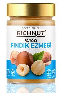 %100 Fındık Ezmesi (şekersiz, Katkısız) ürün fotoğrafı