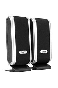 Sn-820 2.0 Siyah/gümüş Lcd Ince Tasarım Usb Speaker ürün fotoğrafı