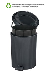 Nostalji Pedallı Çöp Kovası: 20 Litre ürün fotoğrafı