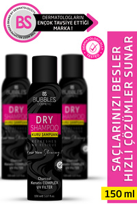 Kuru Şampuan Ekstra Hacim Verici Volumizer Keratin Complex 150ml Unisex Dry Shampoo ürün fotoğrafı