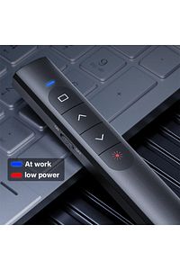 SS10 Wireless Presentation Flip Pen Kalem Pilli Kablosuz Sunum Kumandası ürün fotoğrafı