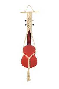 SOPRANO UKULELE MAKROME DUVAR ASKISI/STANDI EL ÖRMESİ %100 PAMUK İPLİĞİ ürün fotoğrafı
