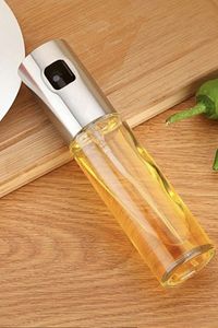 Karışık Renk Sprey Cam Şişe Zeytinyağı Sirke Yağ Püskürtücü Yağdanlık Airfryer 100 ml ürün fotoğrafı