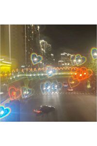Kalp Efektli Gözlük ürün fotoğrafı