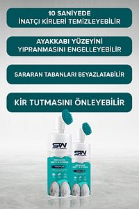 Fırçalı Spor Ayakkabı Temizleyici Köpük Susuz Beyaz Ayakkabı Temizleyici ürün fotoğrafı
